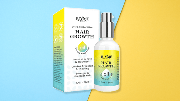 Luv Me Care’s Biotin Hair Growth Serum Stops Hair Shedding Quick