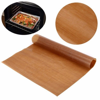 NEW REUSABLE NON STICK BAKING PAPER HIGH TEMPERATURE RESISTANT SHEET OVEN MICROWAVE GRILL BAKING MAT BAKING TOOLS