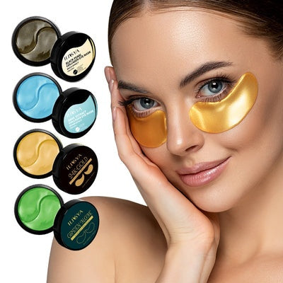 COLLAGEN SERIES EYE MASK SEAWEED SNAIL ORIGINAL LIQUID BLACK PEARL SERIES GEL REMOVE DARK CIRCLES ANTI-PUFFINESS ANTI-AGING MASK