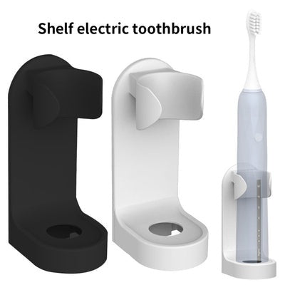 HOT SALE1PC TOOTHBRUSH STAND RACK ORGANIZER ELECTRIC TOOTHBRUSH WALL-MOUNTED HOLDER SPACE SAVING BATHROOM ACCESSORIES