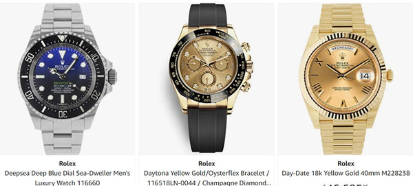 Rolex Watches Designer Luxury Items