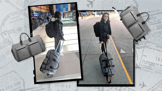 An Honest 2024 Review of TikTok’s Viral Rolling Garment Bag Suitcase