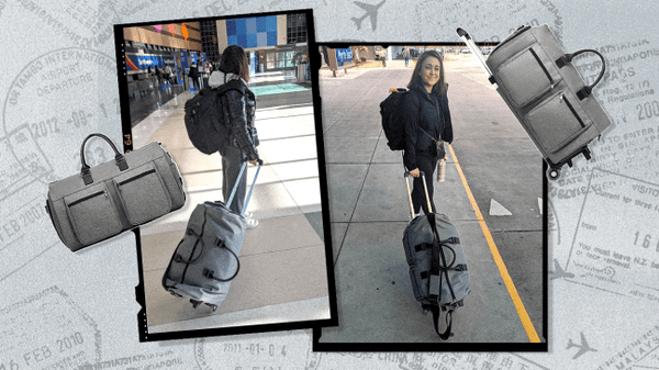 An Honest 2024 Review of TikTok’s Viral Rolling Garment Bag Suitcase