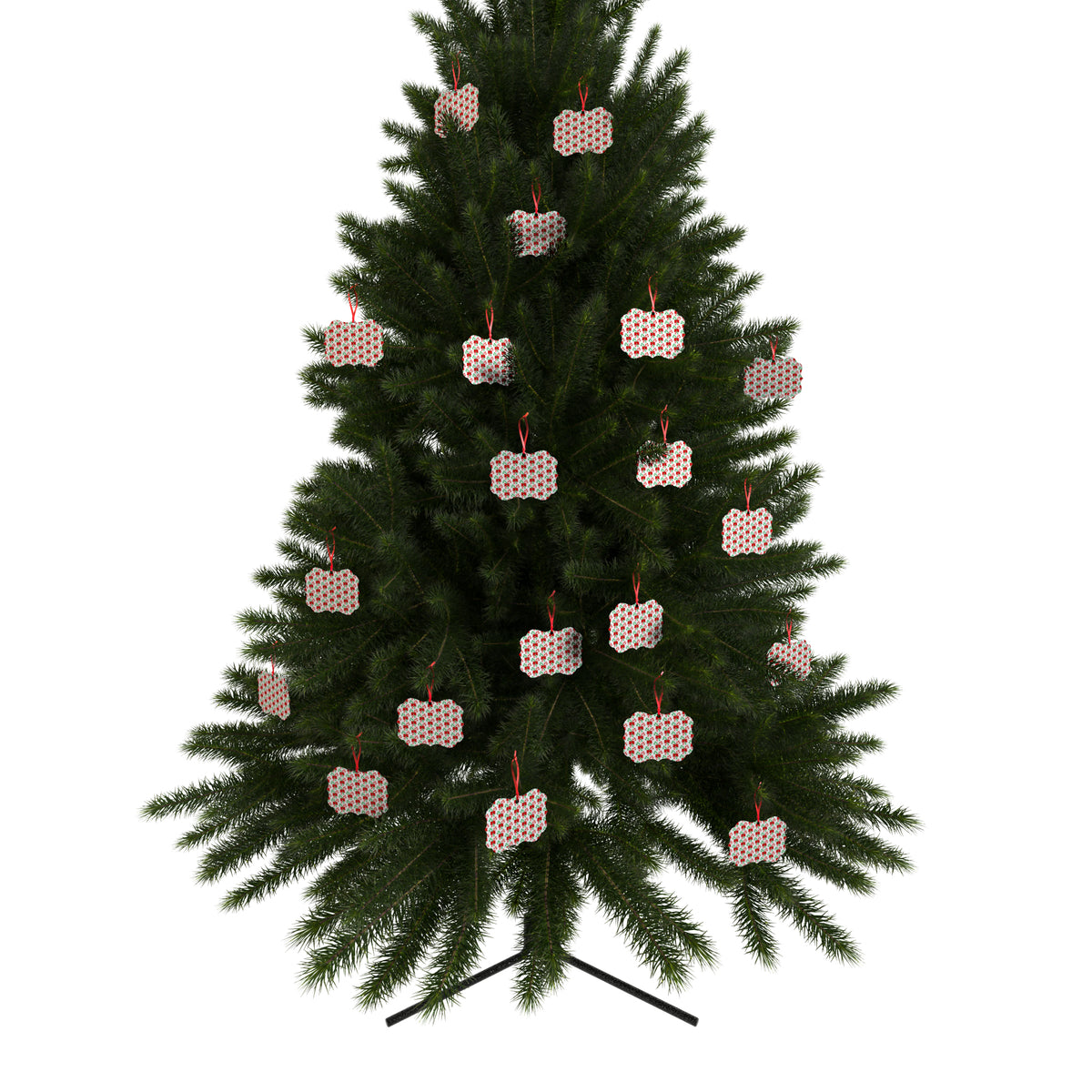 Aluminum Ornaments (1pc, 5pcs, 10pcs, 20pcs) Christmas Decorations Holiday Season Gift Giving Family Gathering Yuletides Season Family Gifts Christmas Day
