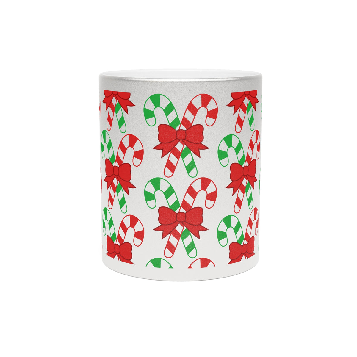 Metallic Mug (Silver\Gold) Christmas Mug Holiday Season Gift Giving Family Gathering Yuletides Season Family Gifts Christmas Day Cup
