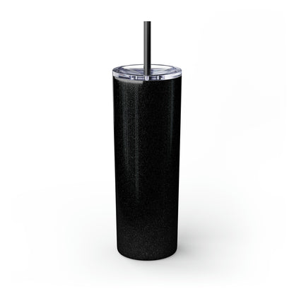 Skinny Tumbler with Straw, 20oz Christmas Holiday Season Gift Giving Family Gathering Yuletides Season Family Gifts Christmas Day Tumbler