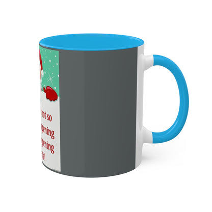 Colorful Mugs, 11oz Christmas Mug Holiday Season Gift Giving Family Gathering Yuletides Season Family Gifts Christmas Day Cup