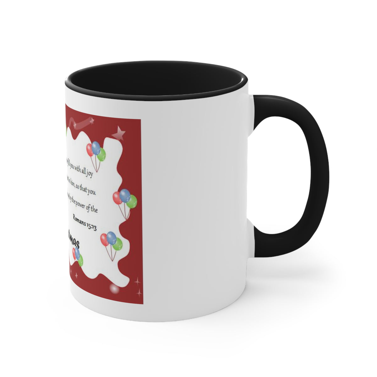 Accent Coffee Mug, 11oz Christmas Mug Holiday Season Gift Giving Family Gathering Yuletides Season Family Gifts Christmas Day Cup