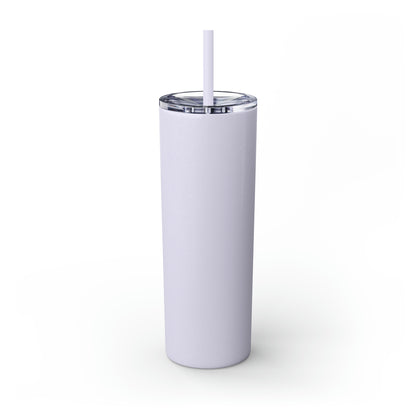 Skinny Tumbler with Straw, 20oz Christmas Holiday Season Gift Giving Family Gathering Yuletides Season Family Gifts Christmas Day Tumbler