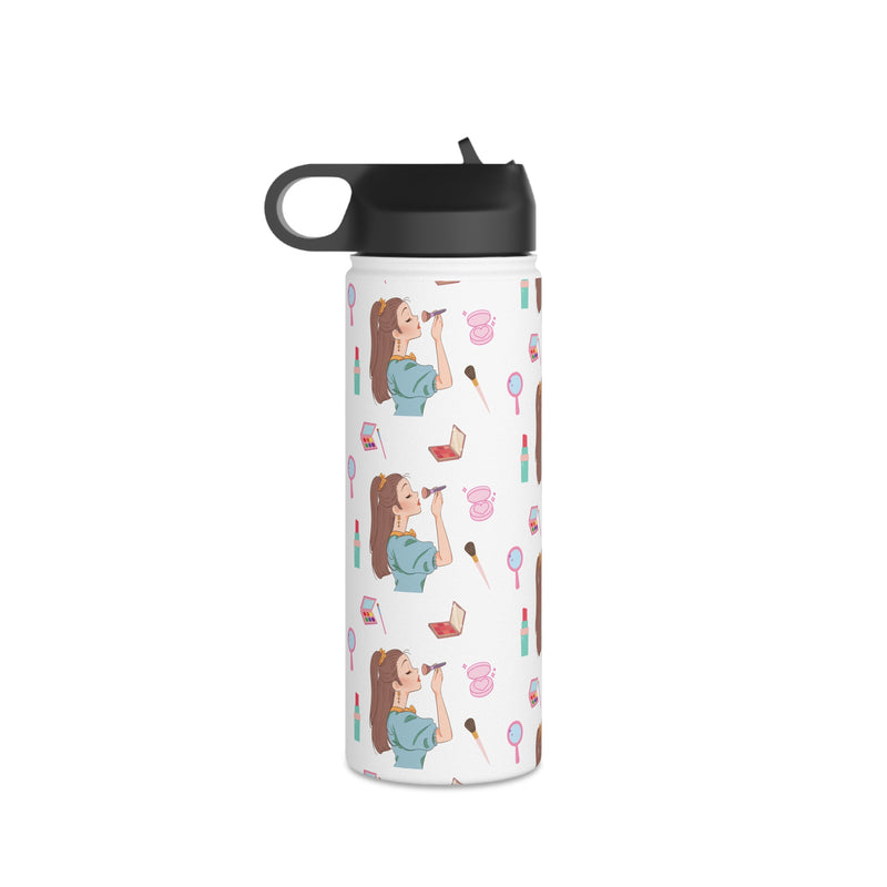 " It's A Girl Thing " Ladies Women Stainless Steel Water Bottle, Standard Lid Portable Travel Drinkware