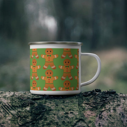 Enamel Camping Mug Christmas Mug Holiday Season Gift Giving Family Gathering Yuletides Season Family Gifts Christmas Day Cup