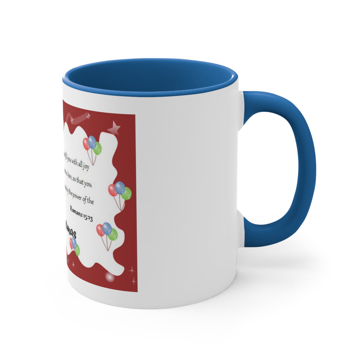 Accent Coffee Mug, 11oz Christmas Mug Holiday Season Gift Giving Family Gathering Yuletides Season Family Gifts Christmas Day Cup