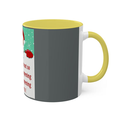 Colorful Mugs, 11oz Christmas Mug Holiday Season Gift Giving Family Gathering Yuletides Season Family Gifts Christmas Day Cup