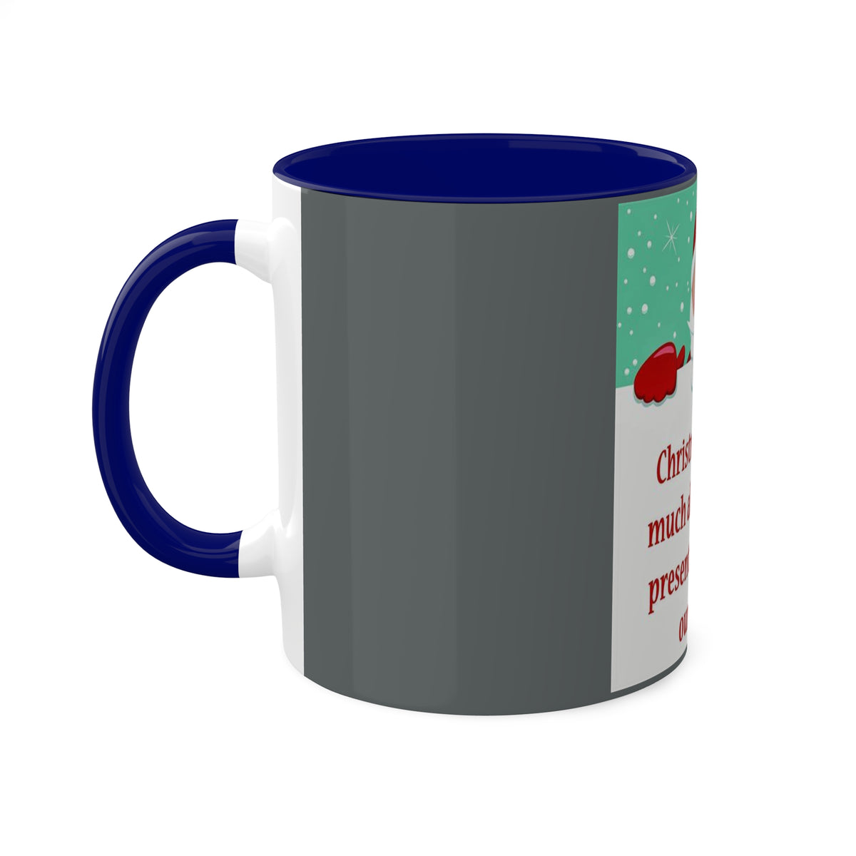 Colorful Mugs, 11oz Christmas Mug Holiday Season Gift Giving Family Gathering Yuletides Season Family Gifts Christmas Day Cup