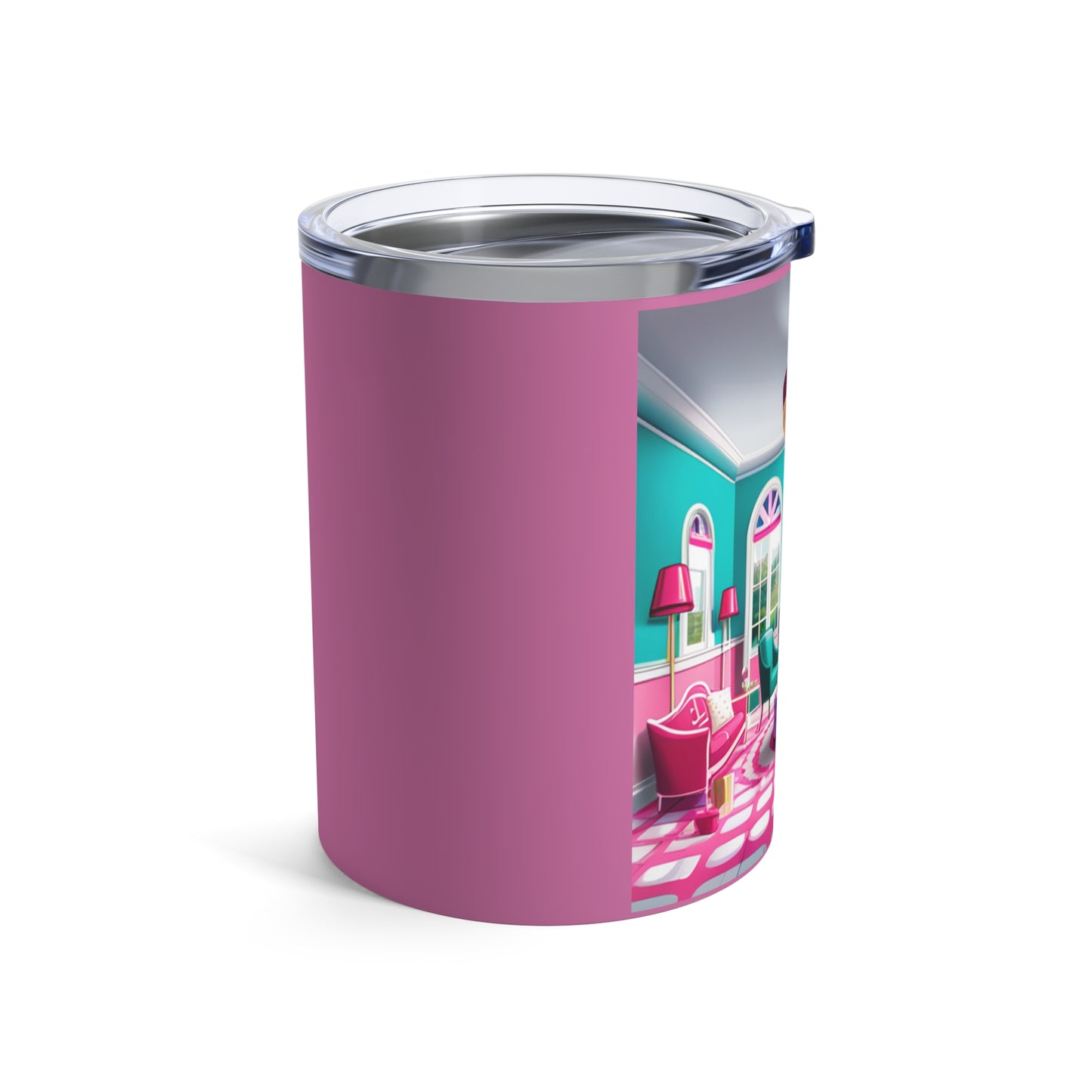 " Doll House"  Design Tumbler 10oz Portable Travel Drinkware