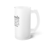 Frosted Glass Beer Mug Best Friends Friends For Life Friends For Keeps Friendships Best Of Friend Friend BFF Best Friend For Life Best Friend