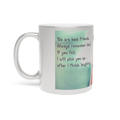 Metallic Mug (Silver\Gold) Best Friends Friends For Life Friends For Keeps Friendships Best Of Friend Friend BFF Best Friend For Life Best Friend