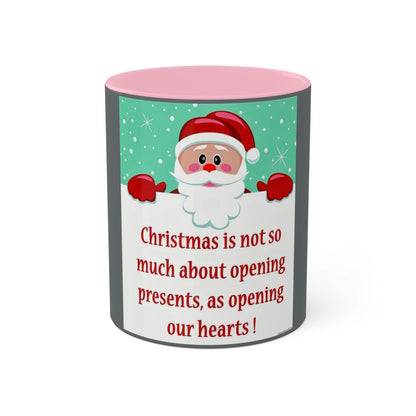 Colorful Mugs, 11oz Christmas Mug Holiday Season Gift Giving Family Gathering Yuletides Season Family Gifts Christmas Day Cup