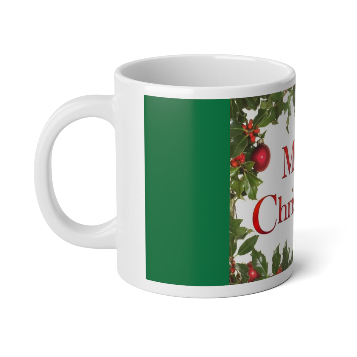 Jumbo Mug, 20oz Christmas Mug Holiday Season Gift Giving Family Gathering Yuletides Season Family Gifts Christmas Day Cup