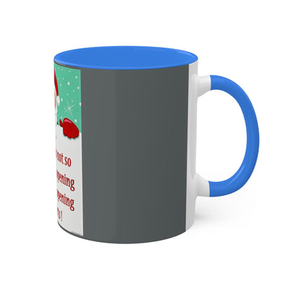 Colorful Mugs, 11oz Christmas Mug Holiday Season Gift Giving Family Gathering Yuletides Season Family Gifts Christmas Day Cup