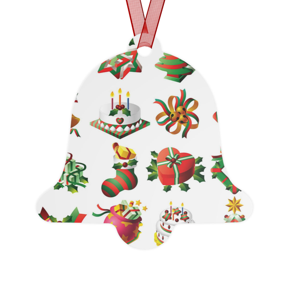 Metal Ornaments Decorations For Christmas Holiday Seasons Family Gathering Festive Season Gifts Gift Giving Yuletide Season