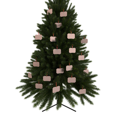 Aluminum Ornaments (1pc, 5pcs, 10pcs, 20pcs) Christmas Decorations Holiday Season Gift Giving Family Gathering Yuletides Season Family Gifts Christmas Day
