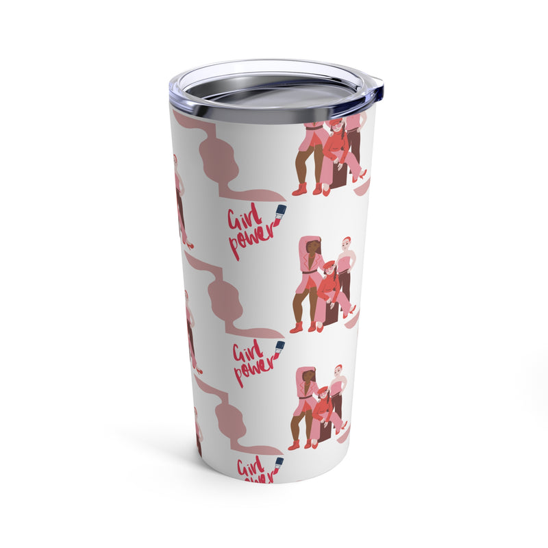 "Girl Power" Ladies Women's Tumbler 20oz Drinkware Gift Ideas