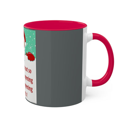Colorful Mugs, 11oz Christmas Mug Holiday Season Gift Giving Family Gathering Yuletides Season Family Gifts Christmas Day Cup
