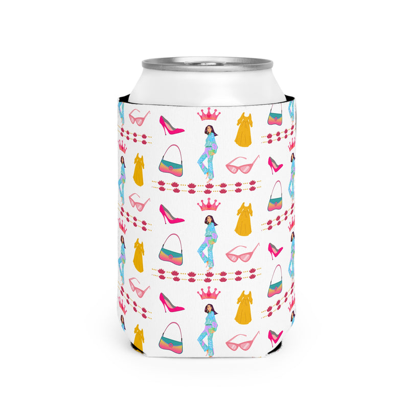 " Queen Things " Ladies Women Design Can Cooler Sleeve Portable Travel Drinkware