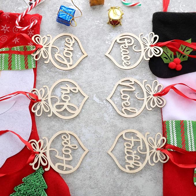 Bememo 30 Pcs Christmas Ornaments Bulk Christian Christmas Tree Decoration
