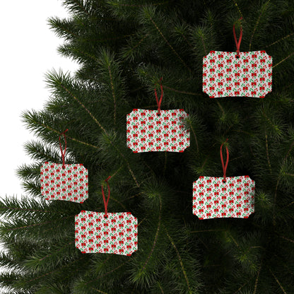 Aluminum Ornaments (1pc, 5pcs, 10pcs, 20pcs) Christmas Decorations Holiday Season Gift Giving Family Gathering Yuletides Season Family Gifts Christmas Day