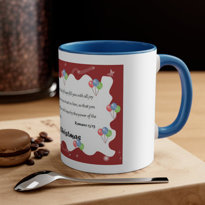 Accent Coffee Mug, 11oz Christmas Mug Holiday Season Gift Giving Family Gathering Yuletides Season Family Gifts Christmas Day Cup