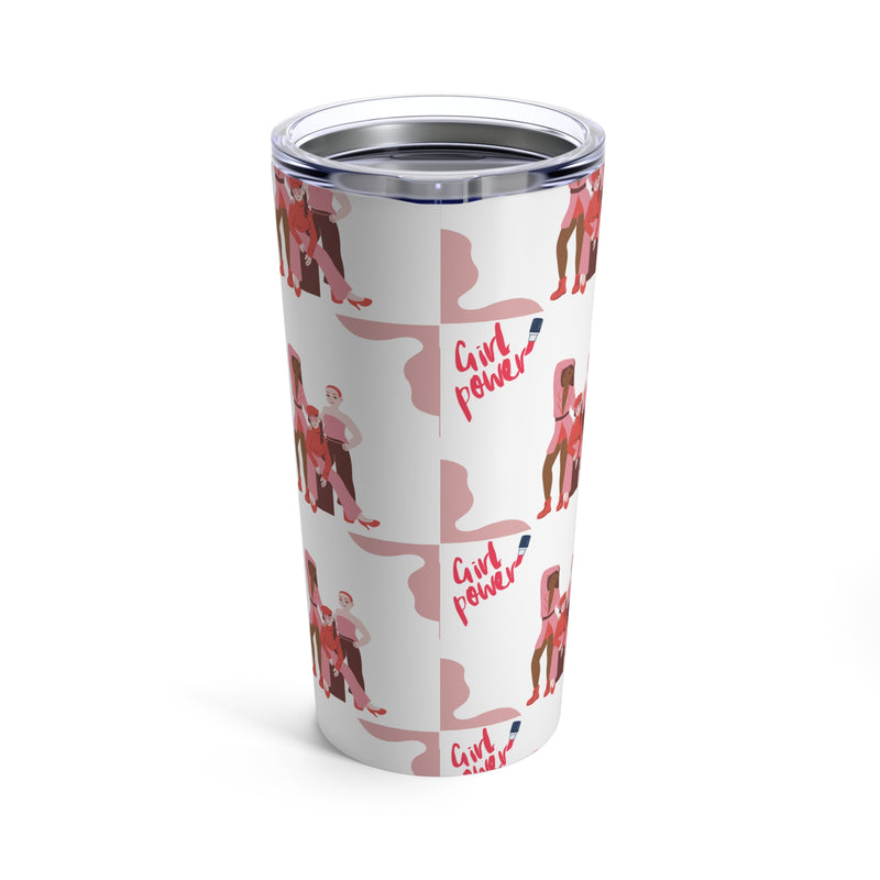 "Girl Power" Ladies Women's Tumbler 20oz Drinkware Gift Ideas