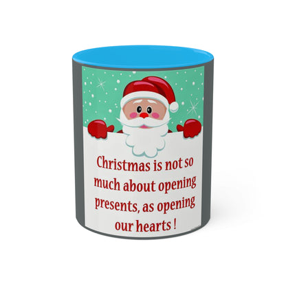 Colorful Mugs, 11oz Christmas Mug Holiday Season Gift Giving Family Gathering Yuletides Season Family Gifts Christmas Day Cup