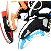 4Hrse - Retro Shoe Rubber Sneaker Keychains Birthday Party Favors Fun Gifts Hype Props Celebration Decoration Kids Mystery Goodie Bag Prizes (Retro Pack of 10)