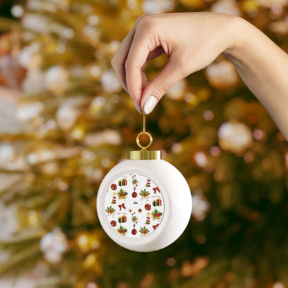 Christmas Ball Ornament Christmas Decorations Holiday Season Gift Giving Family Gathering Yuletides Season Family Gifts Christmas Day
