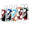 4Hrse - Retro Shoe Rubber Sneaker Keychains Birthday Party Favors Fun Gifts Hype Props Celebration Decoration Kids Mystery Goodie Bag Prizes (Retro Pack of 10)