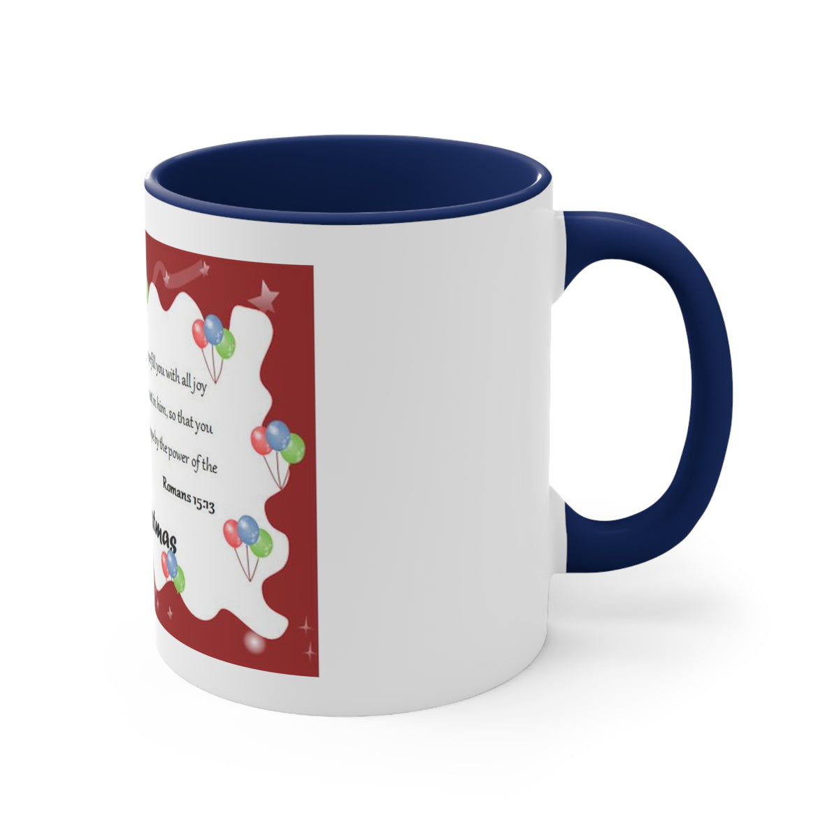 Accent Coffee Mug, 11oz Christmas Mug Holiday Season Gift Giving Family Gathering Yuletides Season Family Gifts Christmas Day Cup