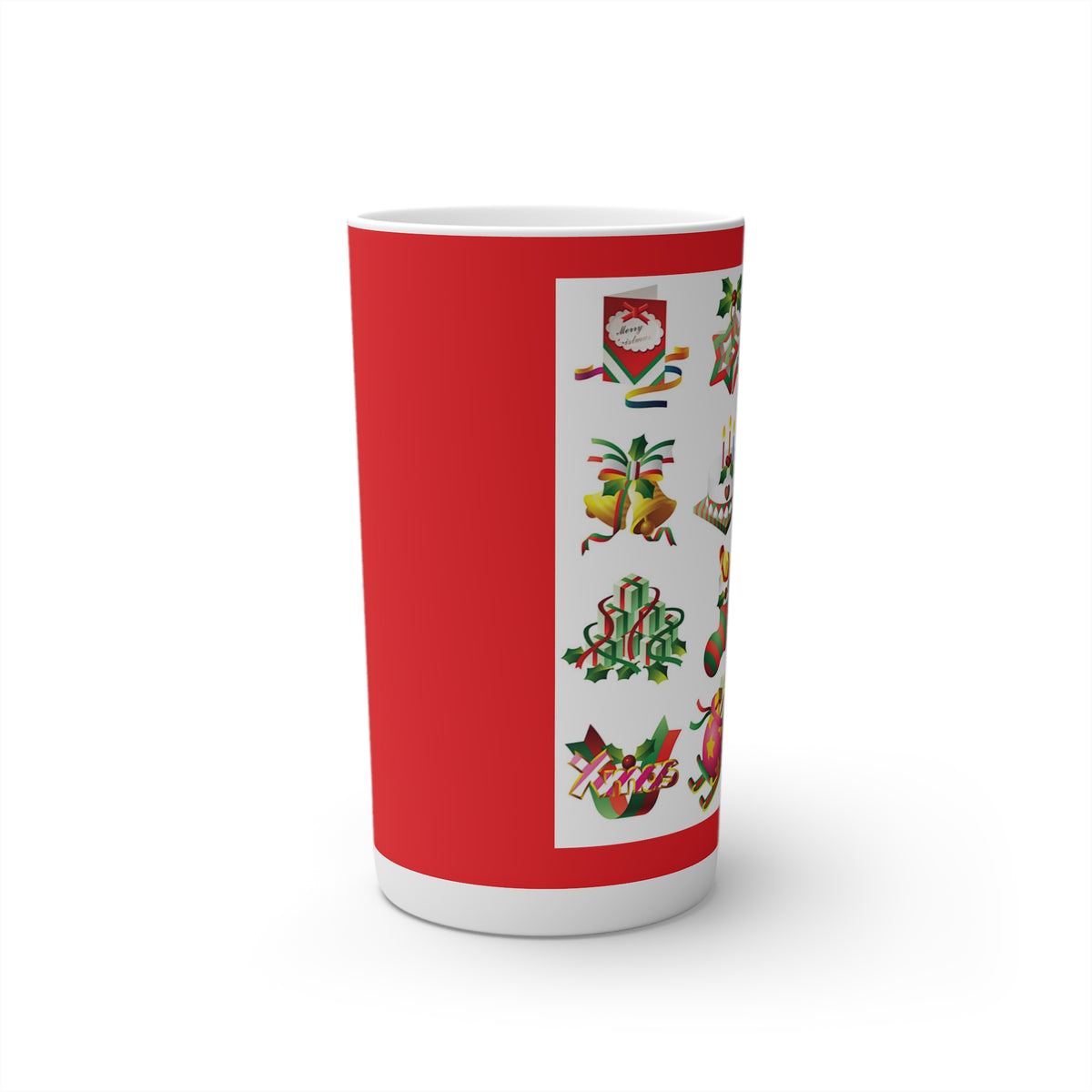 Conical Coffee Mugs (3oz, 8oz, 12oz) Christmas Mug Holiday Season Gift Giving Family Gathering Yuletides Season Family Gifts Christmas Day Cup