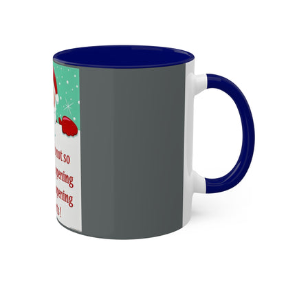 Colorful Mugs, 11oz Christmas Mug Holiday Season Gift Giving Family Gathering Yuletides Season Family Gifts Christmas Day Cup