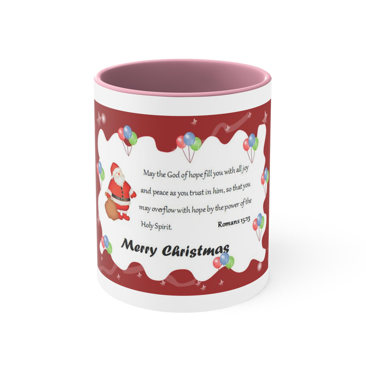 Accent Coffee Mug, 11oz Christmas Mug Holiday Season Gift Giving Family Gathering Yuletides Season Family Gifts Christmas Day Cup