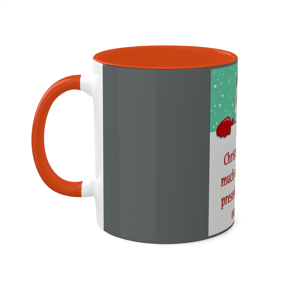 Colorful Mugs, 11oz Christmas Mug Holiday Season Gift Giving Family Gathering Yuletides Season Family Gifts Christmas Day Cup