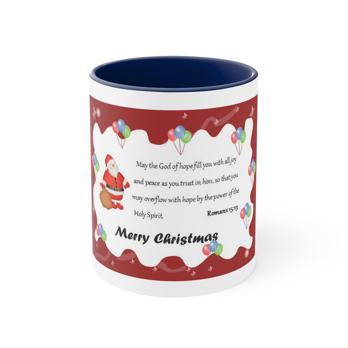 Accent Coffee Mug, 11oz Christmas Mug Holiday Season Gift Giving Family Gathering Yuletides Season Family Gifts Christmas Day Cup