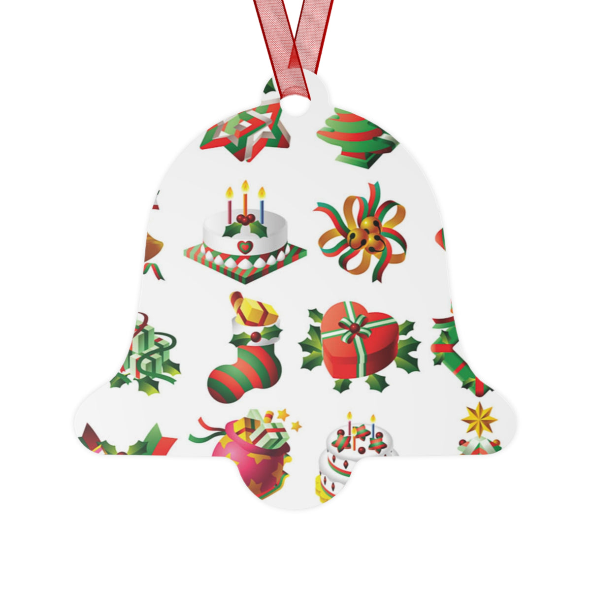 Metal Ornaments Decorations For Christmas Holiday Seasons Family Gathering Festive Season Gifts Gift Giving Yuletide Season