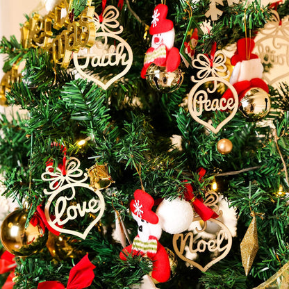 Bememo 30 Pcs Christmas Ornaments Bulk Christian Christmas Tree Decoration