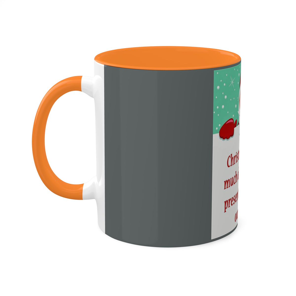 Colorful Mugs, 11oz Christmas Mug Holiday Season Gift Giving Family Gathering Yuletides Season Family Gifts Christmas Day Cup