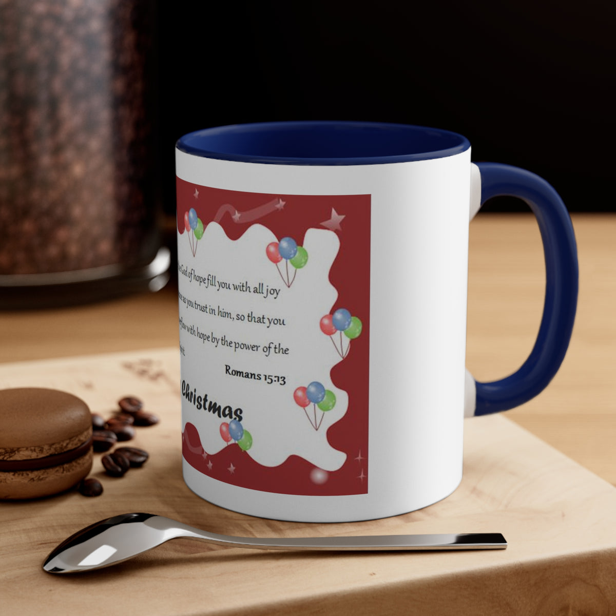Accent Coffee Mug, 11oz Christmas Mug Holiday Season Gift Giving Family Gathering Yuletides Season Family Gifts Christmas Day Cup