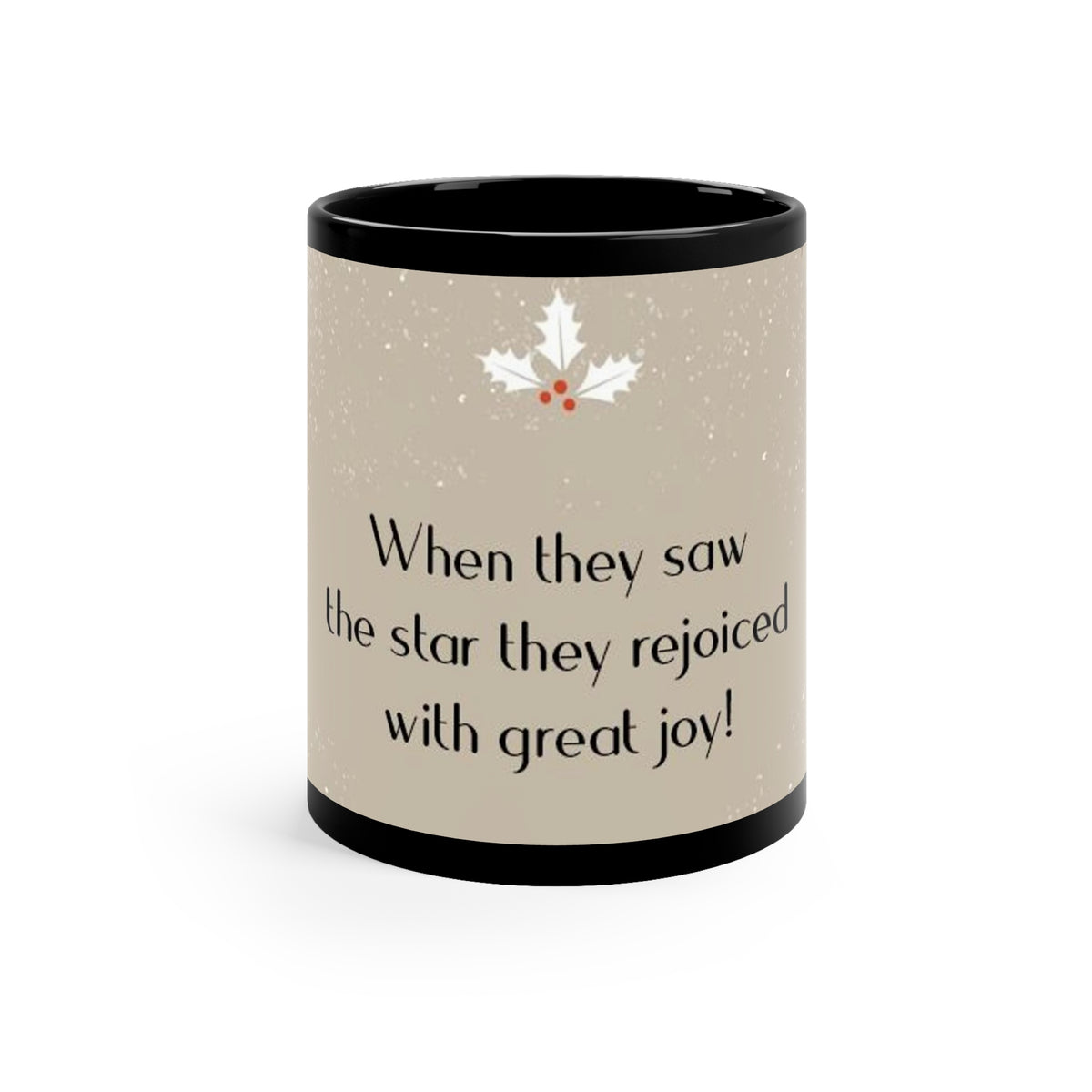 11oz Black Mug Christmas Mug Holiday Season Gift Giving Family Gathering Yuletides Season Family Gifts Christmas Day Cup