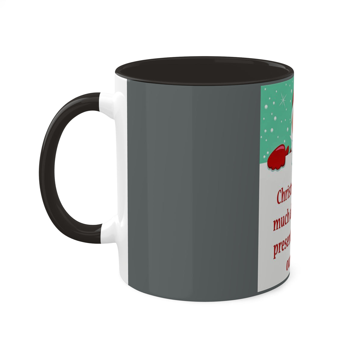 Colorful Mugs, 11oz Christmas Mug Holiday Season Gift Giving Family Gathering Yuletides Season Family Gifts Christmas Day Cup