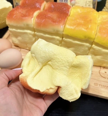 Ultimate Stress Relief Squeeze Toy, Super Soft Slow Rise Bread with Realistic Texture, Satisfying Squishy Toy for Adult Anxiety